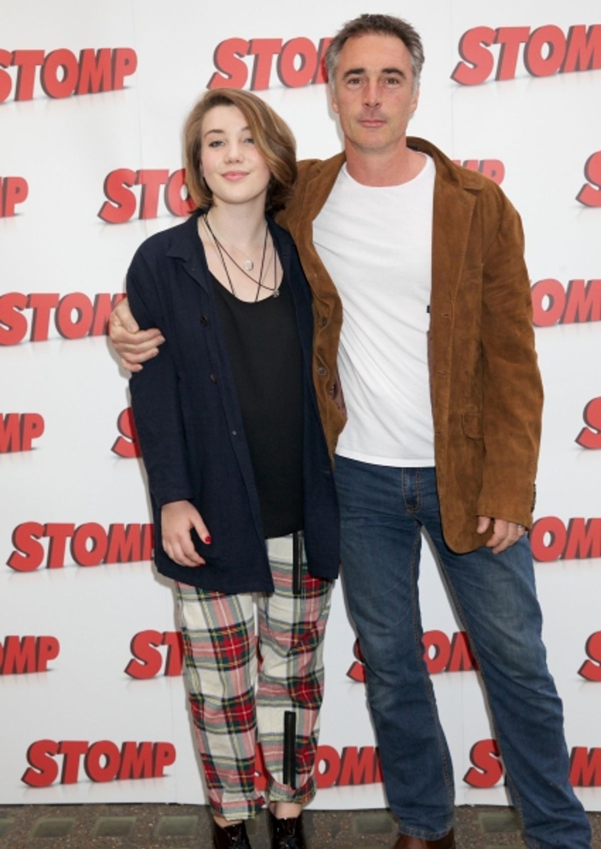 Gaia (daughter) & Greg Wise at 