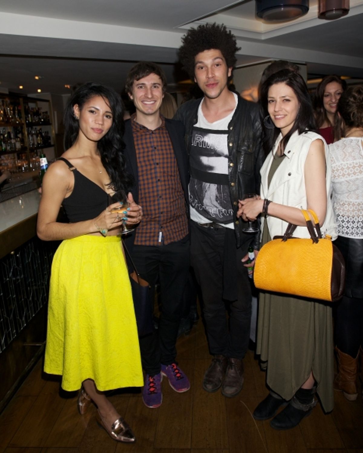 Vick Hope, Tom Rosenthal, Joel Fry & Kristina Aleksandrova at 