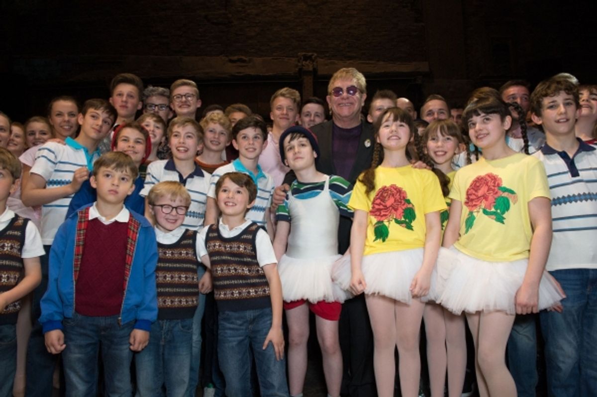 Elton John & Cast at 