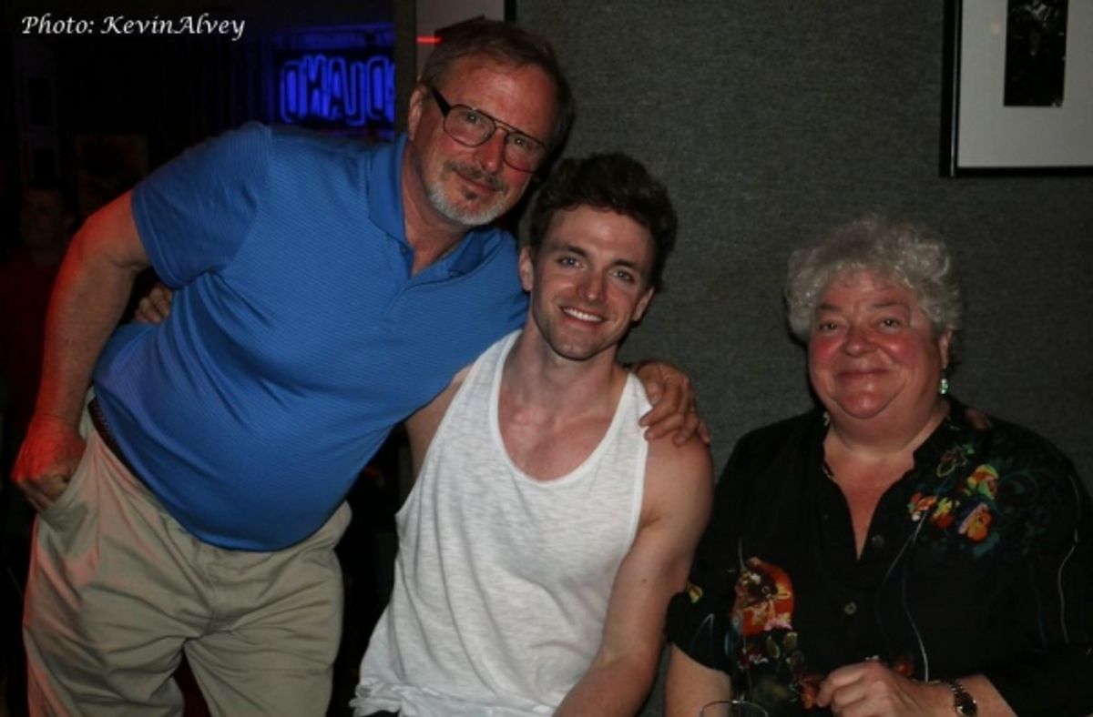 Bob Odmark, Jake Odmark and Julie Landsman at 