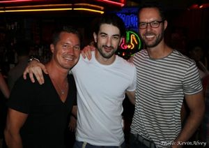 Robert Brant, Brandon Rubendall and Cullen Malley Photo