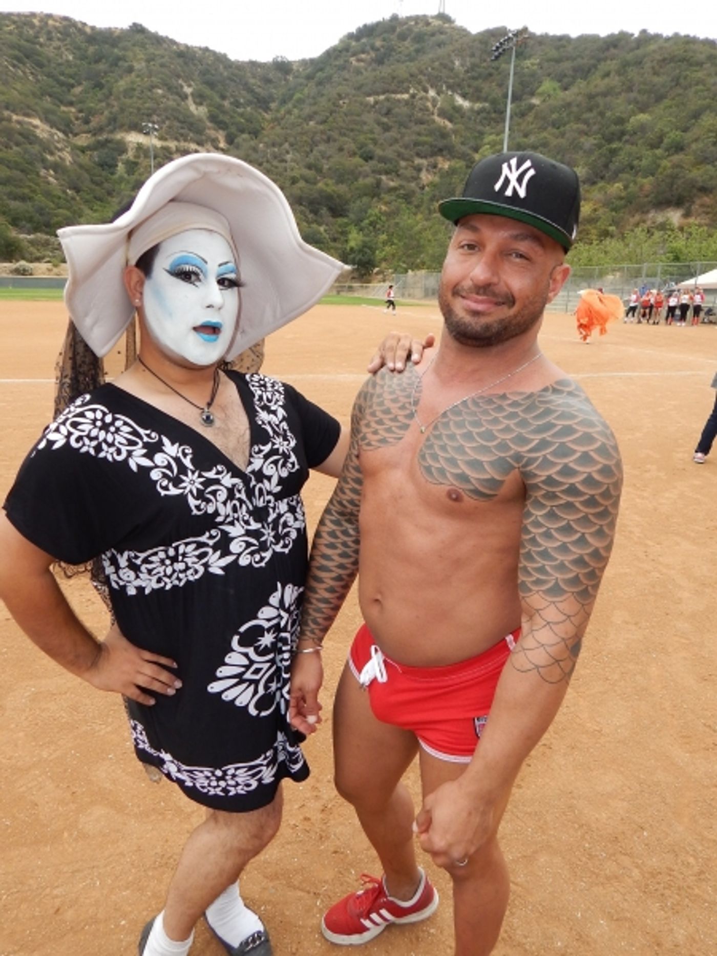 Photo Flash: WEHO Cheerleaders Win 2015 Drag Queen World Series to Support The Life Group LA  Image