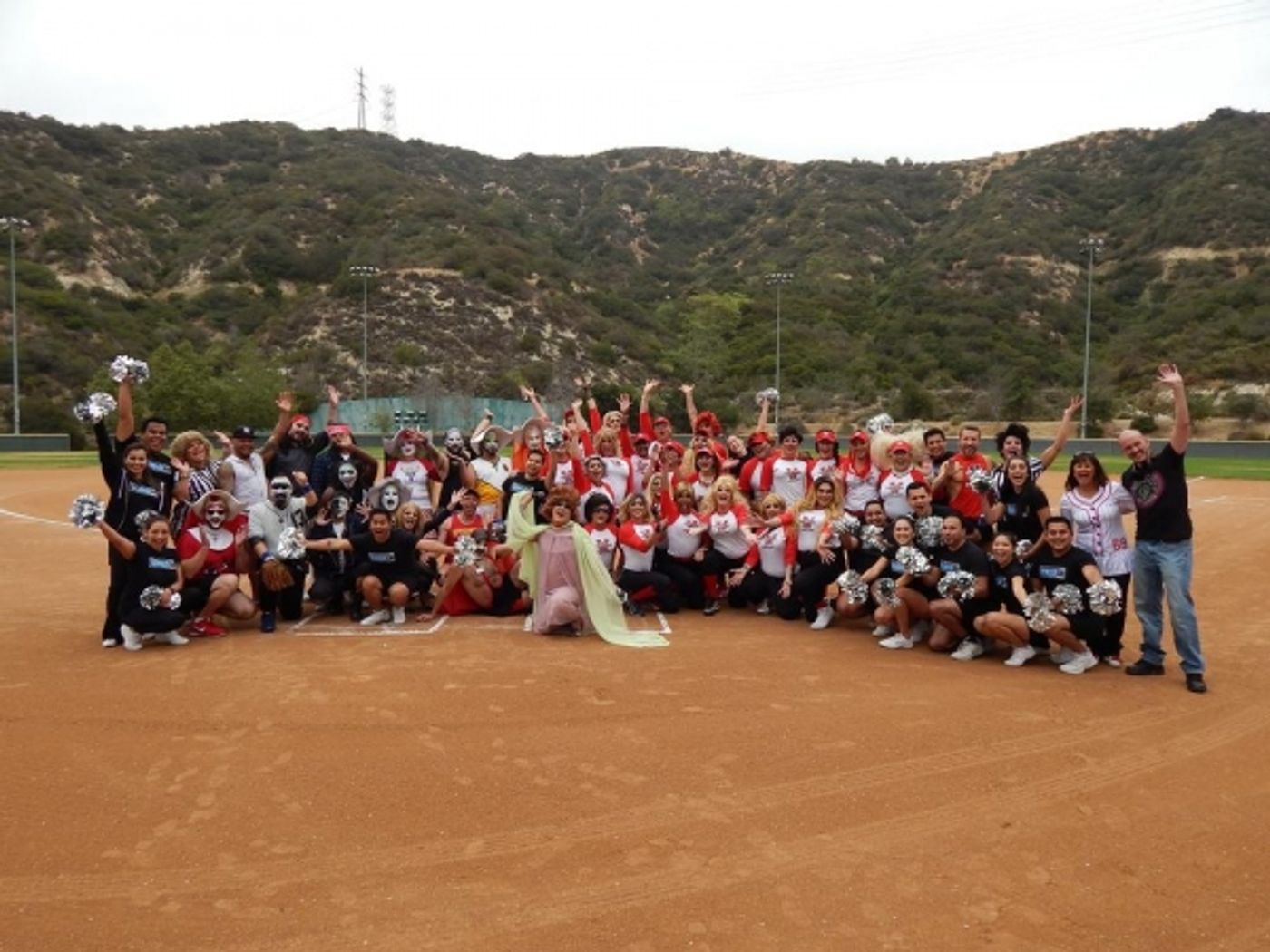 Photo Flash: WEHO Cheerleaders Win 2015 Drag Queen World Series to Support The Life Group LA  Image