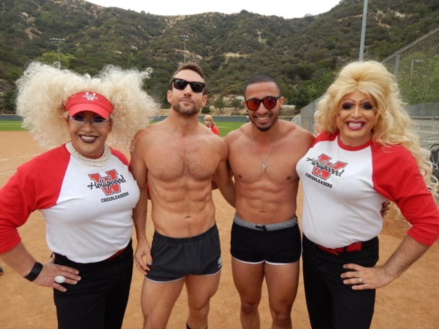 Photo Flash: WEHO Cheerleaders Win 2015 Drag Queen World Series to Support The Life Group LA  Image