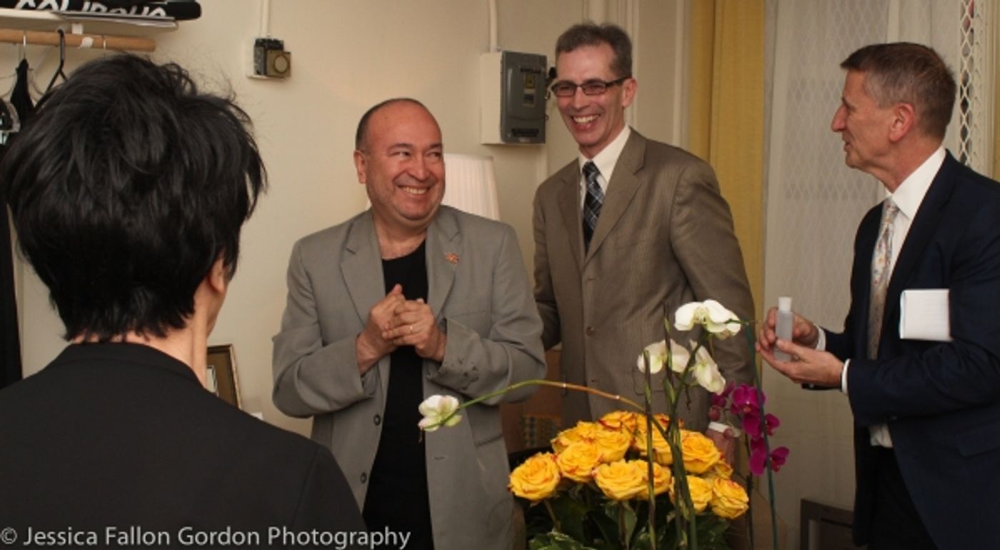Exclusive Photo Coverage: Couple Marries Backstage at THE VISIT on Broadway!  Image