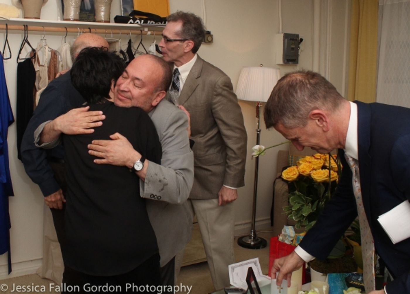 Exclusive Photo Coverage: Couple Marries Backstage at THE VISIT on Broadway!  Image