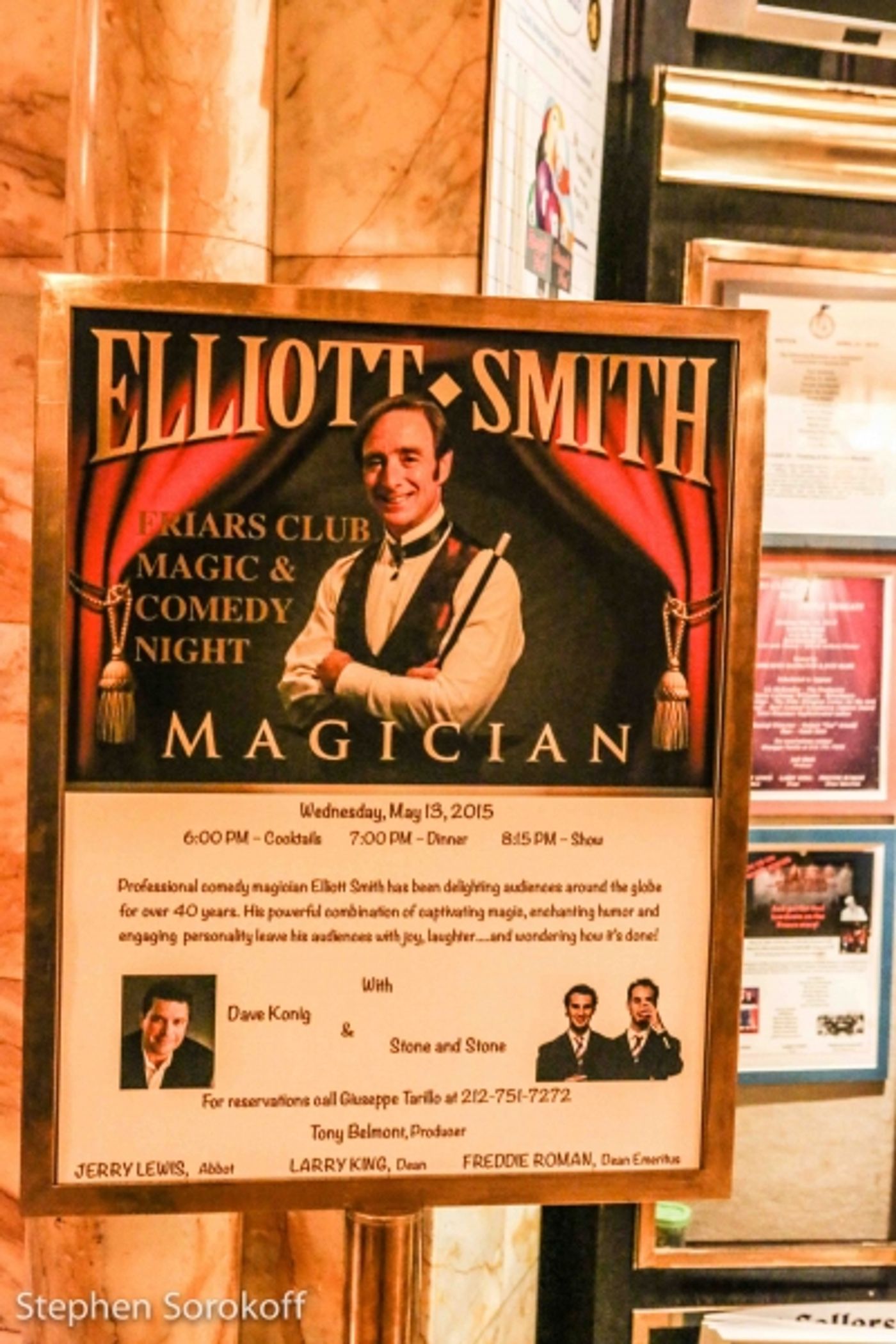 Photo Coverage: Magic & Comedy Night at Friars Club Photo Coverage: Magic & Comedy Night at Friars Club Image