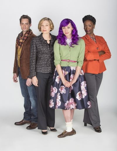 JD Taylor appears as Henry, Meg Gibson as Eve, Lauren Blumenfeld as Claudine, and Car Photo