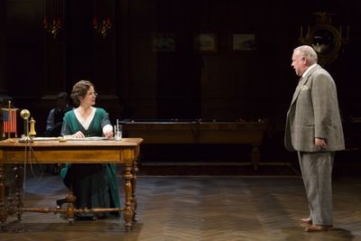 Margaret Colin and Fred Applegate Photo