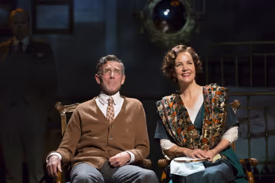 John Glover and Margaret Colin Photo