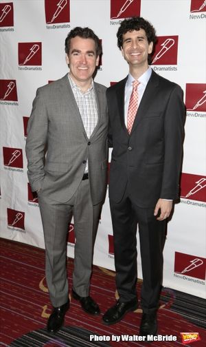 Brian d'Arcy James and John Cariani @ BroadwayWorld Brian d'Arcy James and John Cariani Photo