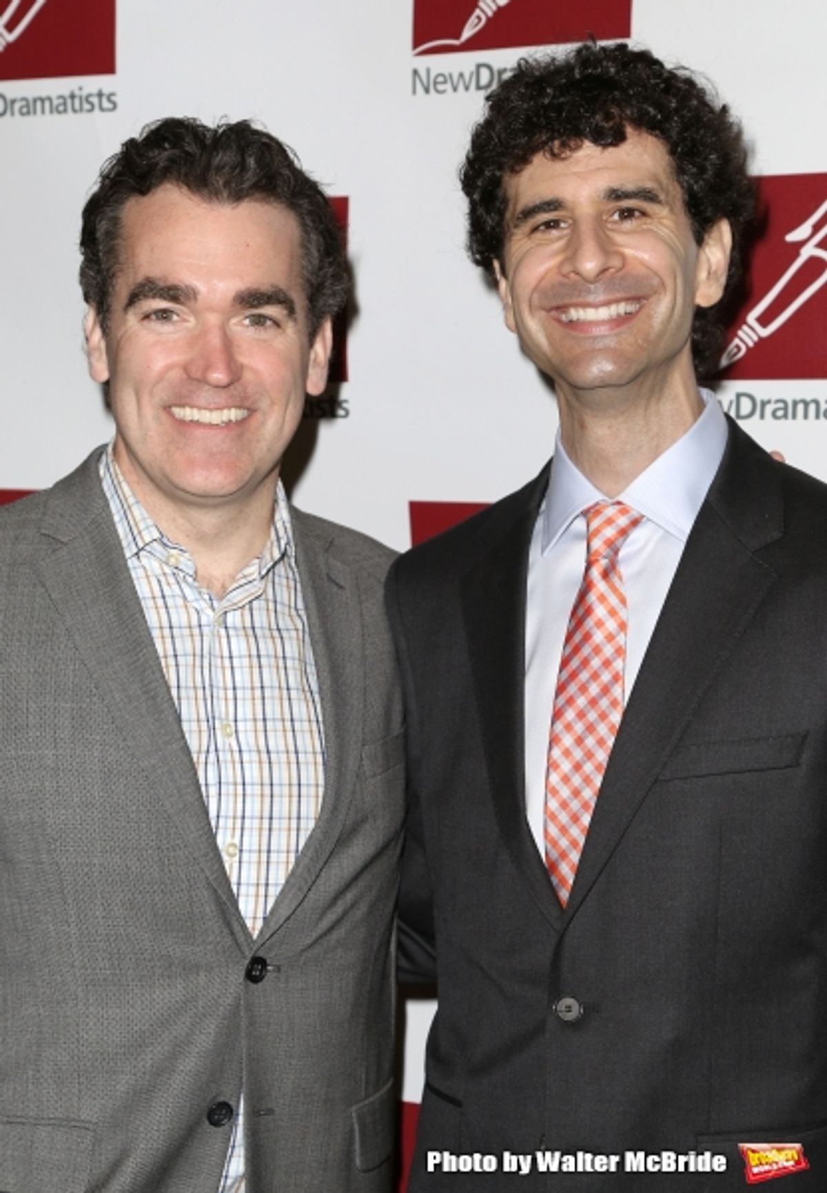 Brian d'Arcy James and John Cariani at 