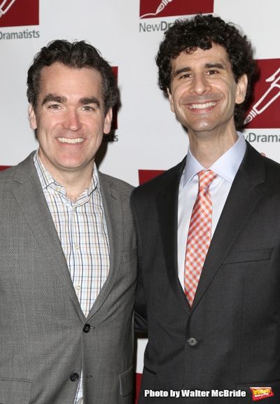 Brian d'Arcy James and John Cariani Photo
