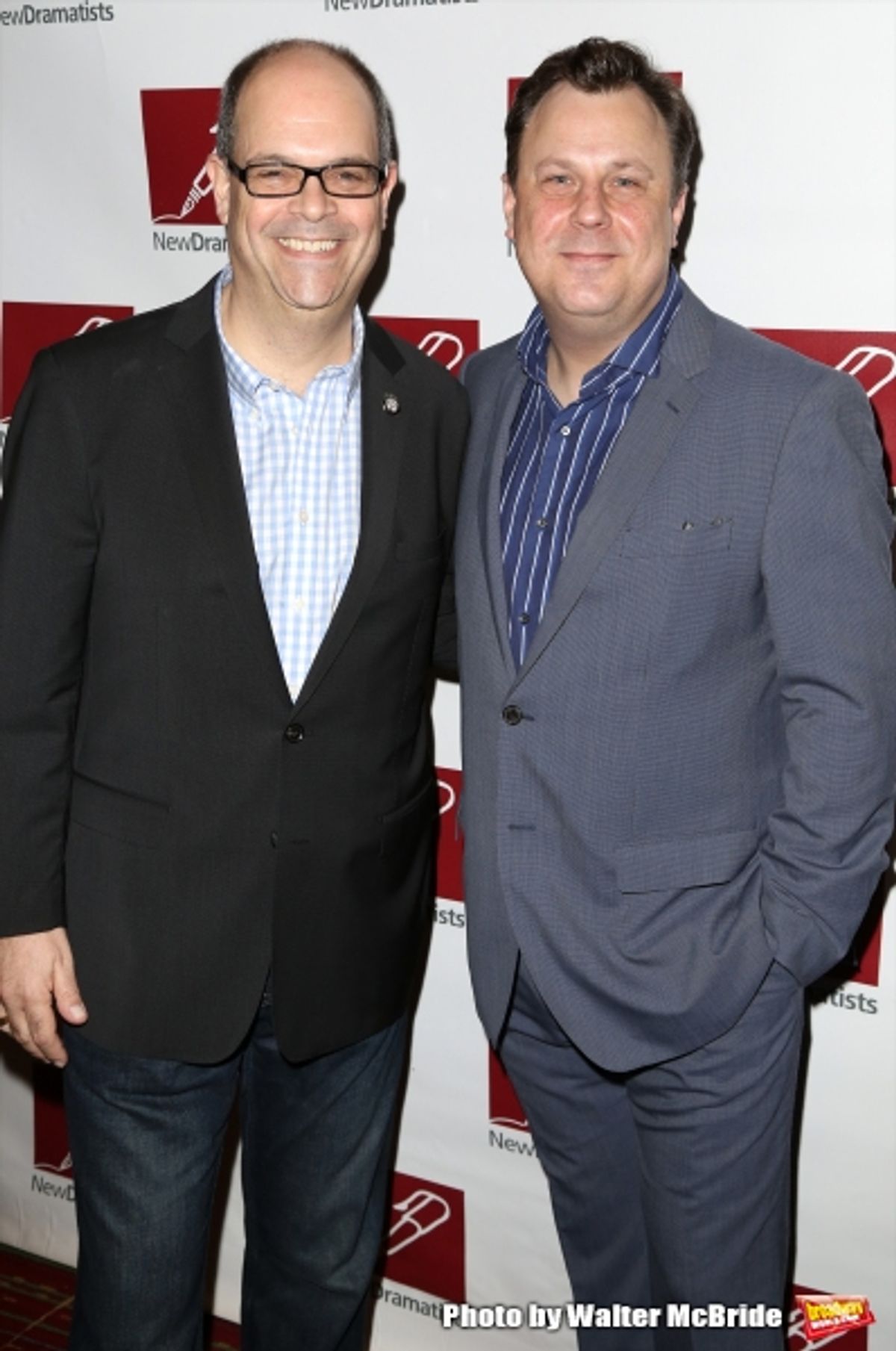 Brad Oscar and Brooks Ashmanskas at 