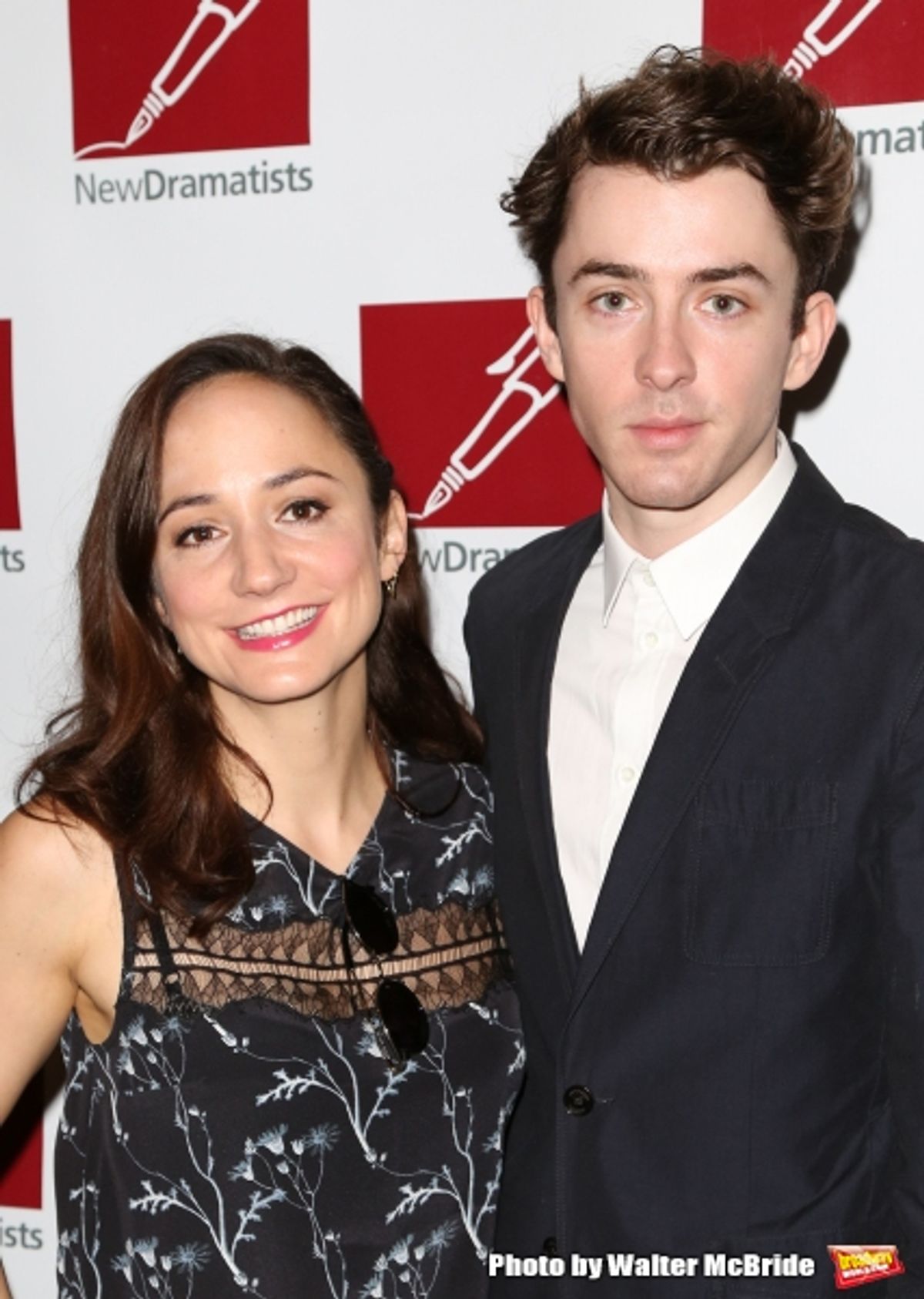 Lydia Leonard and Matthew Beard at 