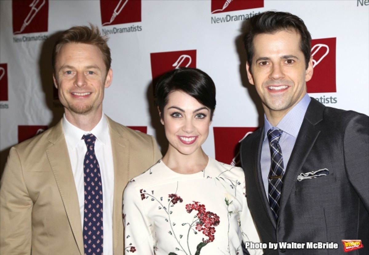 Christopher Wheeldon, Leanne Cope and Robert Fairchild at 