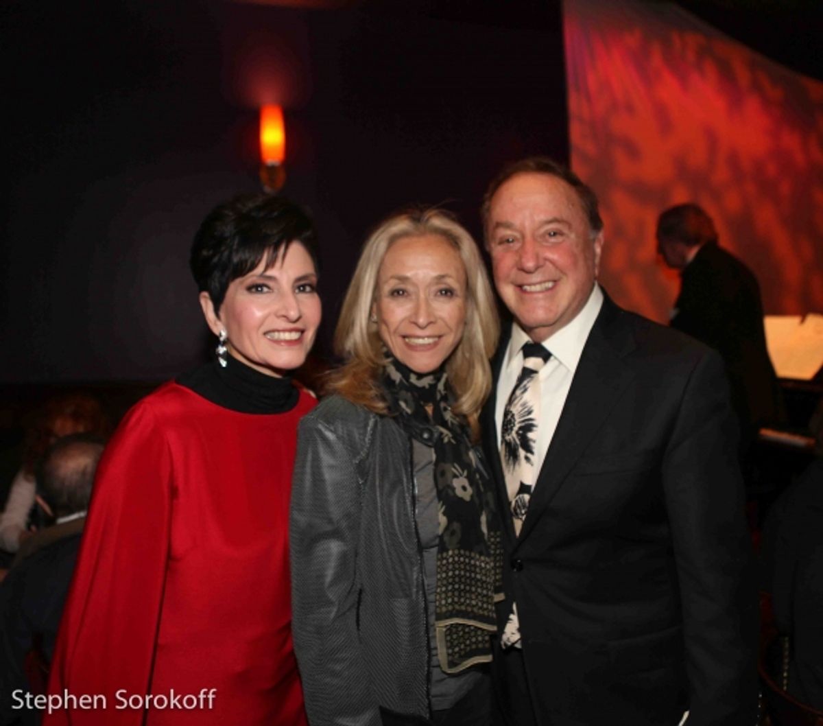 Arlene Lazare, Eda Sorokoff, Allan Lazare at 