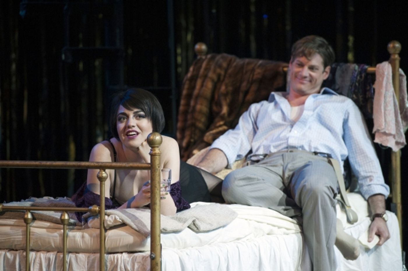 Photo Flash: Wilkommen to the Kit Kat Klub! First Look at Wesley Taylor & Barrett Wilbert Weed in Signature's CABARET  Image