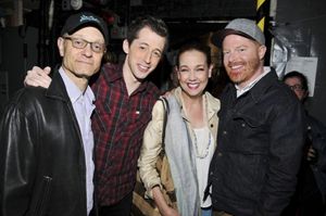 David Hyde Pierce, Josh Grisetti, Harriet Harris, Jesse Tyler Ferguson @ BroadwayWorld David Hyde Pierce, Josh Grisetti, Harriet Harris, Jesse Tyler Ferguson Photo