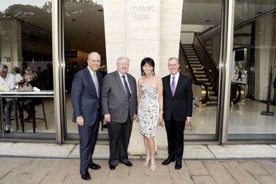 Jed Bernstein, Frank A. Bennack Jr., Katherine Farley, Steven R. Swartz Photo