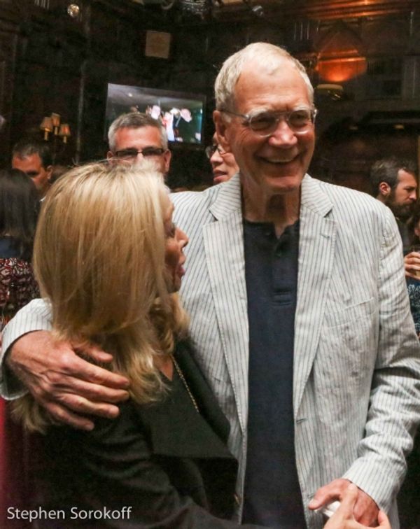 Eda Sorokoff & David Letterman Photo