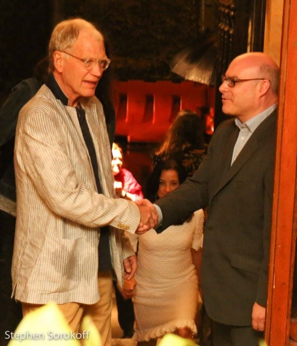 David Letterman & Michael Gyure Photo