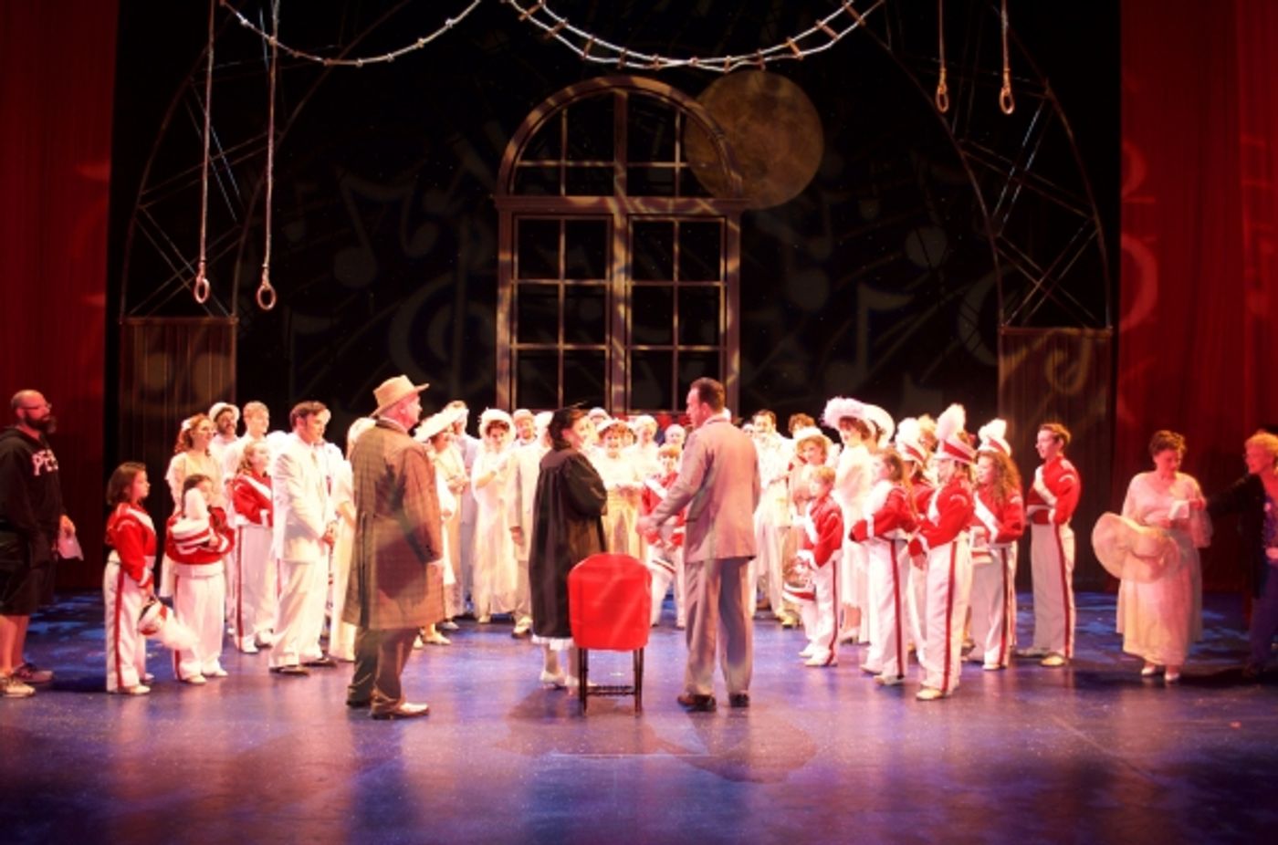 BWW Exclusive! Photo Flash: A Two-Show Day at TUTS' THE MUSIC MAN with Charles Swan  Image