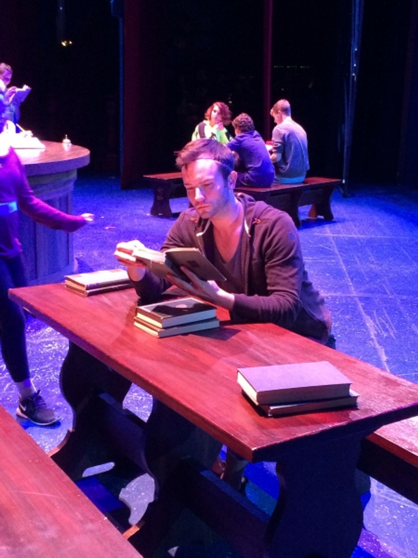 BWW Exclusive! Photo Flash: A Two-Show Day at TUTS' THE MUSIC MAN with Charles Swan  Image