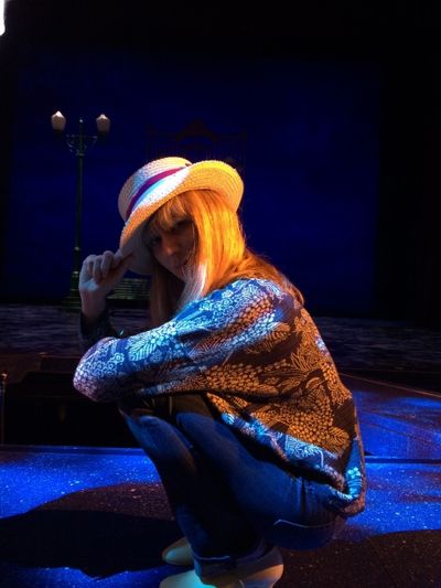 Sara Jean Ford explores Marian''s possible physical choices.... Photo