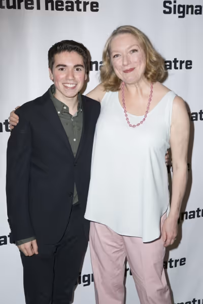 Noah E. Galvin and Kristine Nielsen Photo