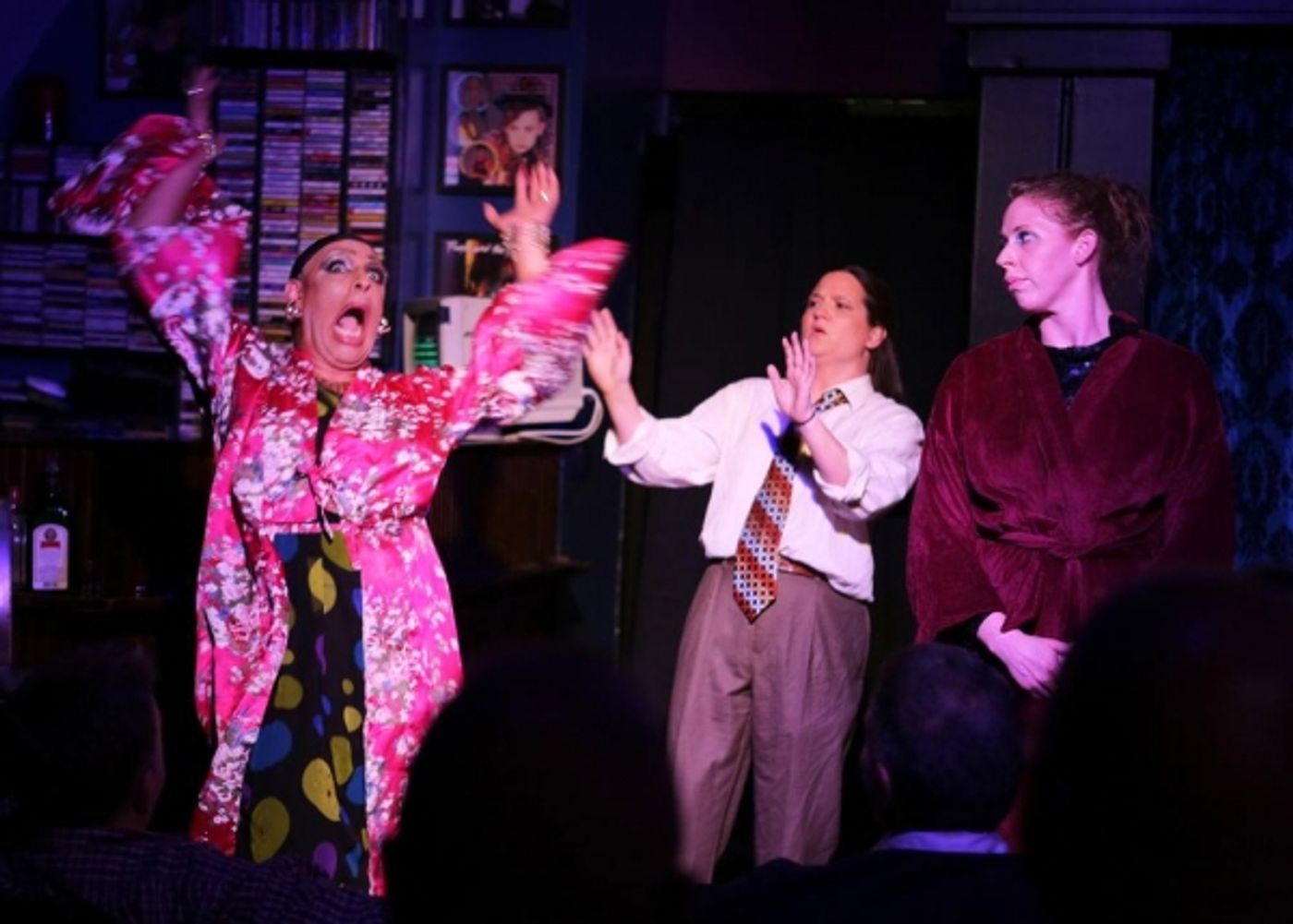 Photo Flash: First Look at Hell in a Handbag's MIRACLE at Mary's Attic  Image