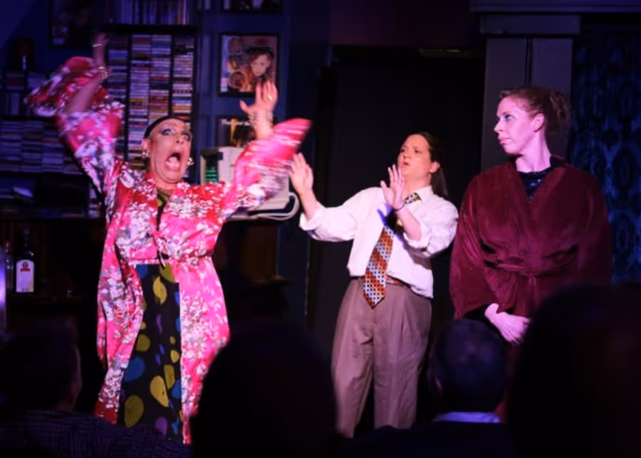 Photo Flash: First Look at Hell in a Handbag's MIRACLE at Mary's Attic Image