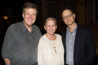 Brian Hargrove, Senator Kristen Gillibrand and David Hyde Pierce Photo