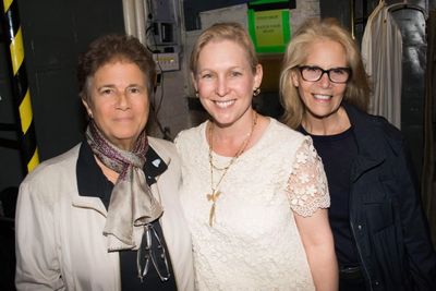 Producers Jayne Baron Sherman & Daryl Roth with Senator Kristen Gillibrand Photo