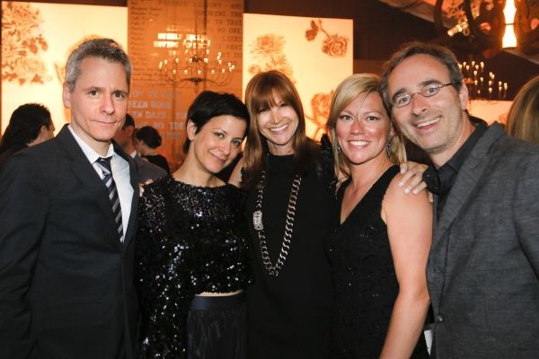 Ensemble member Bruce Norris, Ensemble member Anna D. Shapiro, Liz Lefkofsky, Steppen Photo