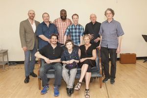 Clockwise from top left: Jordan Lage, Jim Frangione, Dereks Thomas, Nate Dendy, Arliss Howard, director Scott Zigler, Mary McCann, Henry Kelemen and Jason Ritter @ BroadwayWorld Clockwise from top left: Jordan Lage, Jim Frangione, Dereks Thomas, Nate Dendy, Arlis Photo