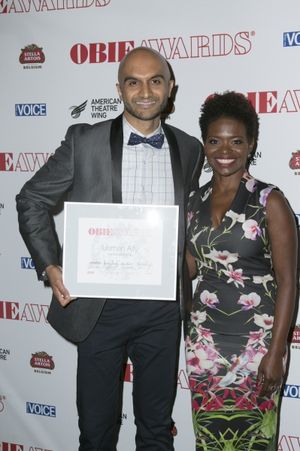 Usman Ally and LaChanze @ BroadwayWorld Usman Ally and LaChanze Photo