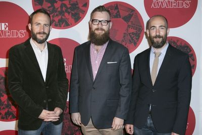 Jeff Larson, Caleb Hammons and Andrew Dinwiddie Photo