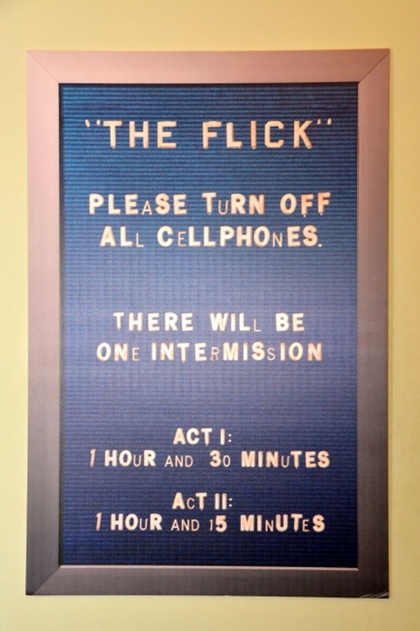 Photo Coverage: Inside Opening Night of THE FLICK at The Barrow Street Theatre Photo Coverage: Inside Opening Night of THE FLICK at The Barrow Street Theatre Image