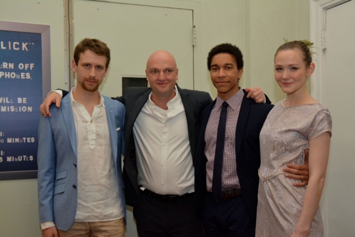 Photo Coverage: Inside Opening Night of THE FLICK at The Barrow Street Theatre Photo Coverage: Inside Opening Night of THE FLICK at The Barrow Street Theatre Image