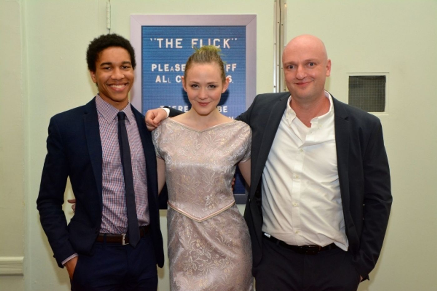 Photo Coverage: Inside Opening Night of THE FLICK at The Barrow Street Theatre  Image