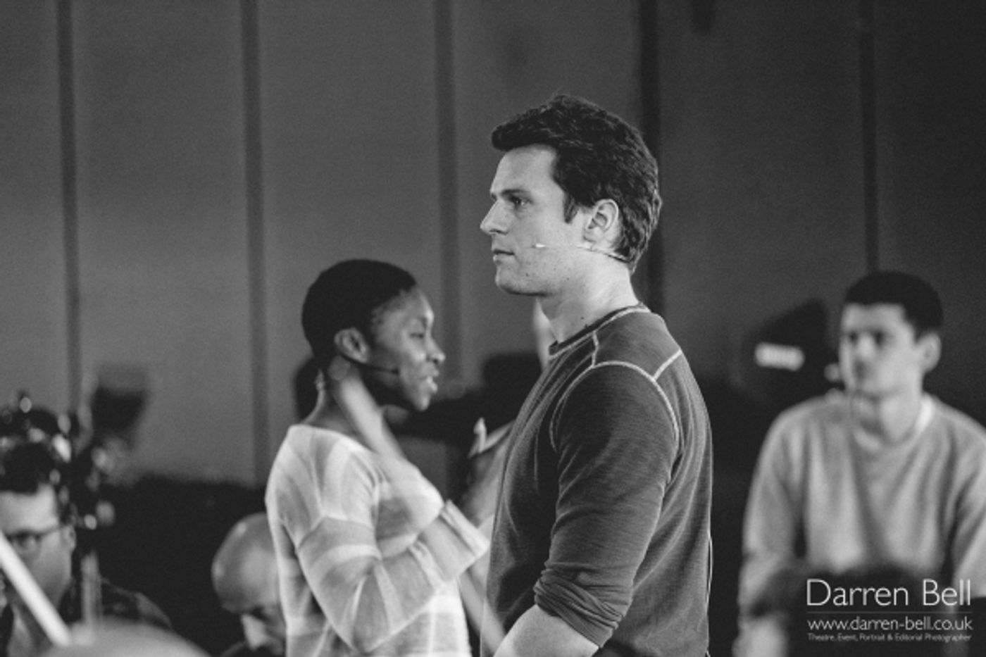 Exclusive Photos: Jonathan Groff and Company in Sitzprobe Rehearsal for HOW TO SUCCEED... Opening Tonight in London!  Image