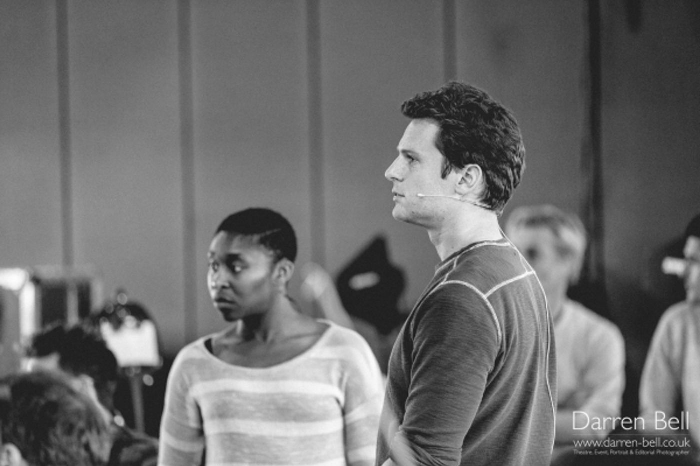 Exclusive Photos: Jonathan Groff and Company in Sitzprobe Rehearsal for HOW TO SUCCEED... Opening Tonight in London!  Image