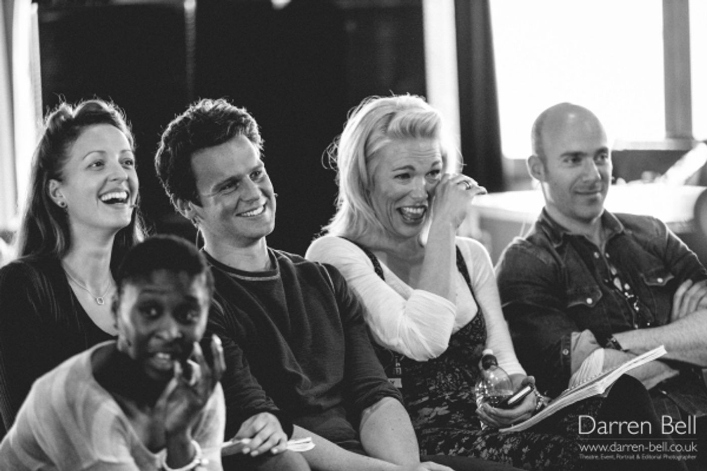 Exclusive Photos: Jonathan Groff and Company in Sitzprobe Rehearsal for HOW TO SUCCEED... Opening Tonight in London! Exclusive Photos: Jonathan Groff and Company in Sitzprobe Rehearsal for HOW TO SUCCEED... Opening Tonight in London! Image
