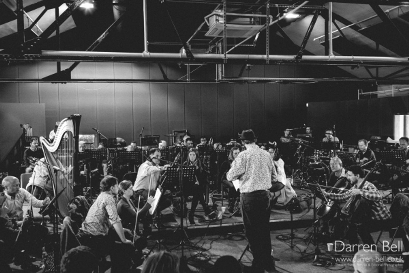 Exclusive Photos: Jonathan Groff and Company in Sitzprobe Rehearsal for HOW TO SUCCEED... Opening Tonight in London!  Image