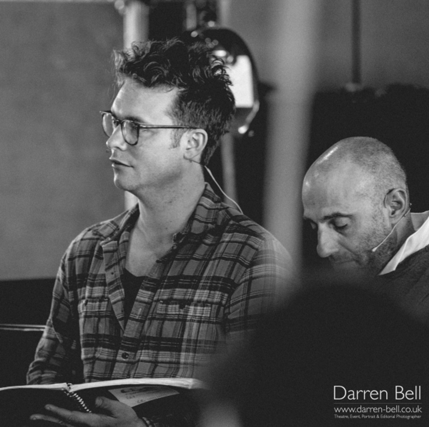 Exclusive Photos: Jonathan Groff and Company in Sitzprobe Rehearsal for HOW TO SUCCEED... Opening Tonight in London!  Image