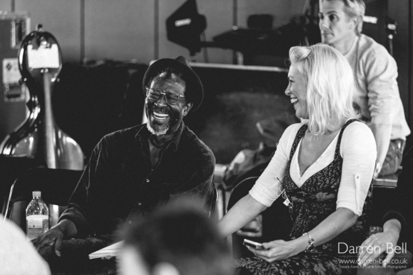 Exclusive Photos: Jonathan Groff and Company in Sitzprobe Rehearsal for HOW TO SUCCEED... Opening Tonight in London!  Image