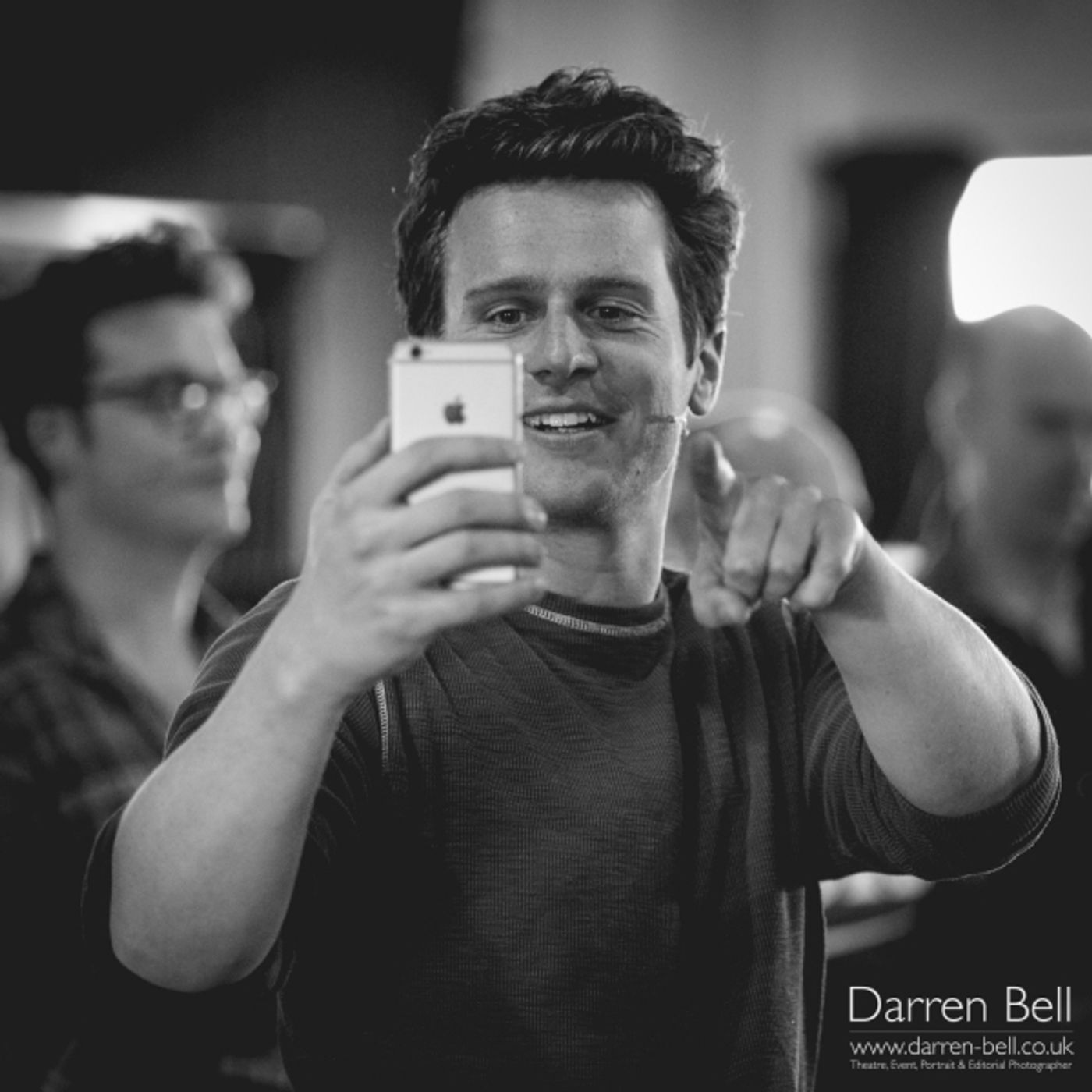Exclusive Photos: Jonathan Groff and Company in Sitzprobe Rehearsal for HOW TO SUCCEED... Opening Tonight in London!  Image