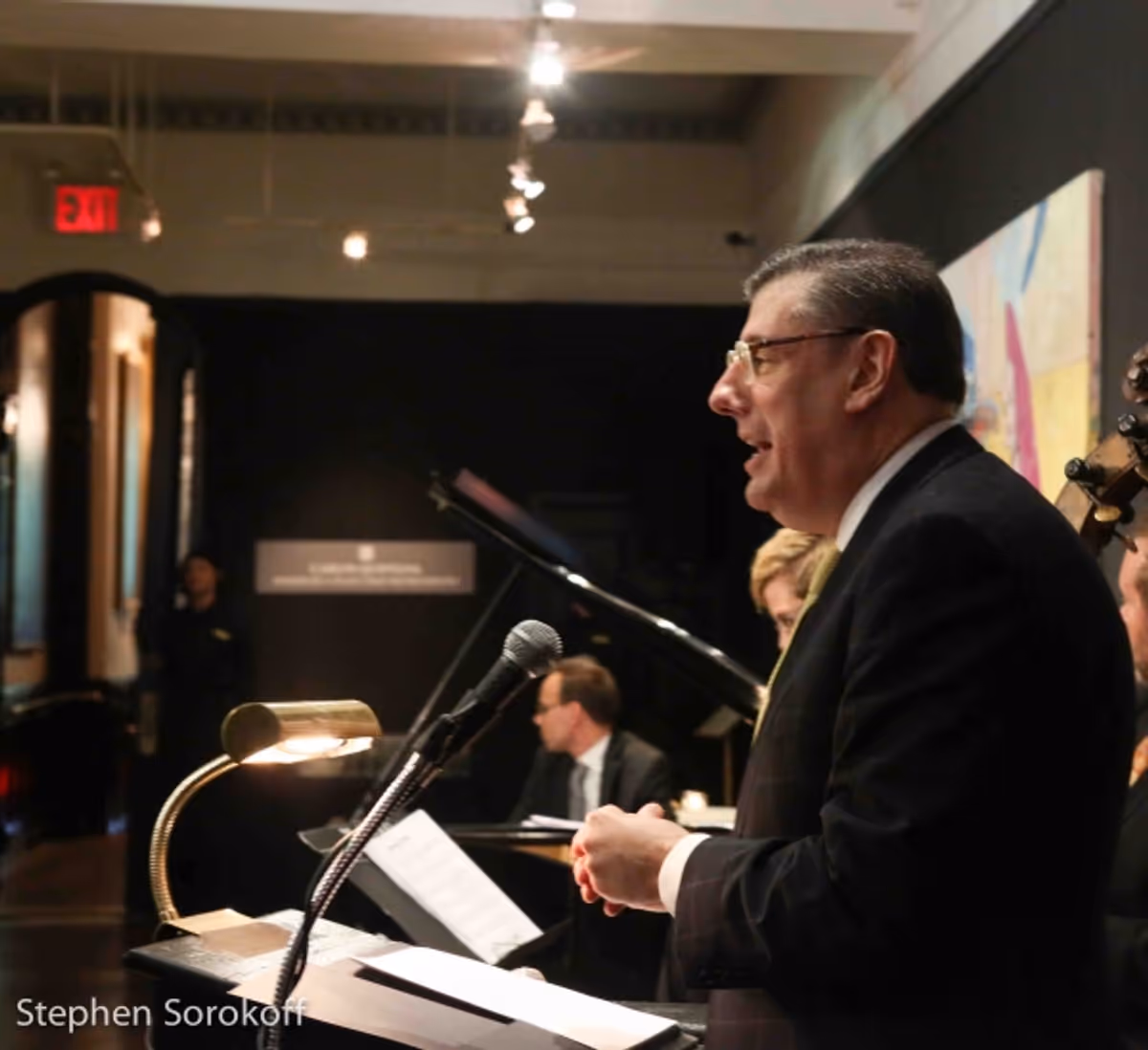 Chris Poe, President National Arts Club at The New York Pops Celebrates Ruth Henderson