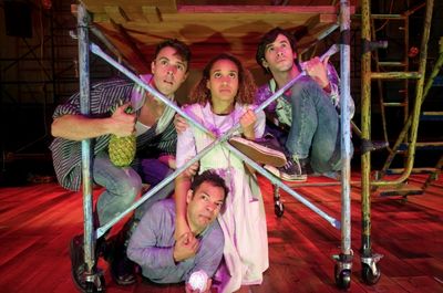 Miles Fletcher, Paco Tolson, Gabrielle McClinton and Wyatt Fenner Photo